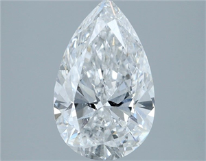 Foto Diamante Natural 2.01 quilates, De pera , Color E, claridad SI2 y certificado IGI de