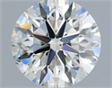 Natural Diamond 0.74 Carats, Round with Excellent Cut, J Color, VS2 Clarity and Certified by GIA
