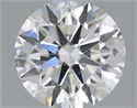 Natural Diamond 0.72 Carats, Round with Excellent Cut, I Color, VS2 Clarity and Certified by GIA