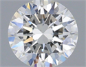 Natural Diamond 0.52 Carats, Round with Excellent Cut, H Color, VS2 Clarity and Certified by GIA