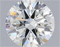 Natural Diamond 0.40 Carats, Round with Excellent Cut, I Color, SI1 Clarity and Certified by IGI