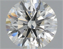 Natural Diamond 0.41 Carats, Round with Excellent Cut, I Color, SI1 Clarity and Certified by IGI