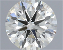 Natural Diamond 0.40 Carats, Round with Excellent Cut, I Color, SI2 Clarity and Certified by IGI