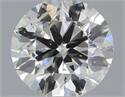 Natural Diamond 0.40 Carats, Round with Very Good Cut, I Color, SI2 Clarity and Certified by IGI