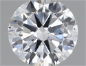 Natural Diamond 0.47 Carats, Round with Excellent Cut, D Color, SI1 Clarity and Certified by IGI