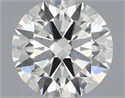 Natural Diamond 0.40 Carats, Round with Excellent Cut, I Color, SI1 Clarity and Certified by IGI