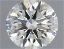 Natural Diamond 0.40 Carats, Round with Excellent Cut, K Color, SI1 Clarity and Certified by IGI