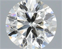 Natural Diamond 0.40 Carats, Round with Very Good Cut, I Color, SI2 Clarity and Certified by IGI