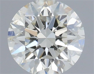 Picture of Natural Diamond 0.40 Carats, Round with Excellent Cut, I Color, SI2 Clarity and Certified by IGI