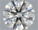 Natural Diamond 0.40 Carats, Round with Excellent Cut, I Color, SI2 Clarity and Certified by IGI