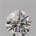 Natural Diamond 0.45 Carats, Round with Excellent Cut, I Color, VVS2 Clarity and Certified by GIA
