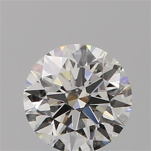 Picture of Natural Diamond 0.45 Carats, Round with Excellent Cut, I Color, VVS2 Clarity and Certified by GIA