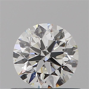 Foto Diamante Natural 0.50 quilates, Redondo , Color H, claridad VS2 y certificado GIA de