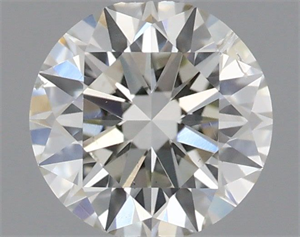 Foto Diamante Natural 0.53 quilates, Redondo , Color H, claridad SI1 y certificado IGI de