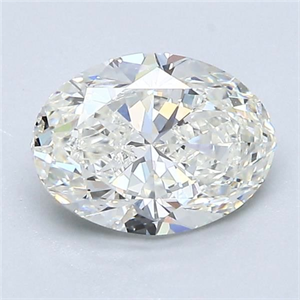 Picture of Natural Diamond 1.40 Carats, Oval with  Cut, I Color, VS1 Clarity and Certified by GIA