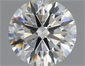 Natural Diamond 2.04 Carats, Round with Excellent Cut, I Color, VS1 Clarity and Certified by IGI