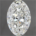 Diamante Natural 2.70 quilates, Ovalado , Color H, claridad VS1 y certificado GIA