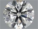 Natural Diamond 0.42 Carats, Round with Excellent Cut, I Color, SI1 Clarity and Certified by IGI