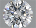 Natural Diamond 0.46 Carats, Round with Excellent Cut, H Color, SI1 Clarity and Certified by GIA