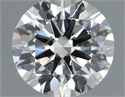 Natural Diamond 0.40 Carats, Round with Excellent Cut, G Color, SI2 Clarity and Certified by IGI
