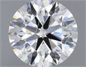 Natural Diamond 0.40 Carats, Round with Excellent Cut, G Color, SI2 Clarity and Certified by IGI