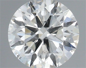 Picture of Natural Diamond 0.40 Carats, Round with Excellent Cut, G Color, SI2 Clarity and Certified by IGI