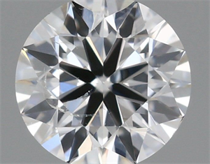 Picture of Natural Diamond 0.40 Carats, Round with Very Good Cut, G Color, SI2 Clarity and Certified by IGI