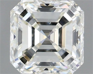Picture of Natural Diamond 1.00 Carats, Asscher with  Cut, I Color, VS2 Clarity and Certified by IGI
