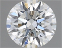 Natural Diamond 0.51 Carats, Round with Excellent Cut, I Color, SI1 Clarity and Certified by GIA