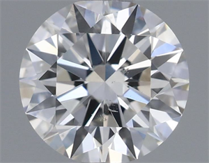 Picture of Natural Diamond 0.50 Carats, Round with Excellent Cut, G Color, SI1 Clarity and Certified by GIA