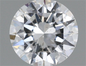 Picture of Natural Diamond 0.70 Carats, Round with Very Good Cut, E Color, I1 Clarity and Certified by GIA
