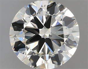 Foto Diamante Natural 0.90 quilates, Redondo , Color J, claridad SI1 y certificado IGI de