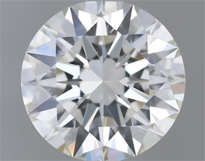 Foto Diamante Natural 0.50 quilates, Redondo , Color H, claridad VVS2 y certificado IGI de