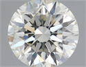 Diamante Natural 0.50 quilates, Redondo , Color J, claridad VVS2 y certificado IGI