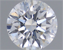 Natural Diamond 0.54 Carats, Round with Excellent Cut, F Color, SI2 Clarity and Certified by GIA