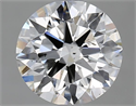 Diamante Natural 1.51 quilates, Redondo , Color E, claridad SI1 y certificado GIA