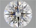 Diamante Natural 4.06 quilates, Redondo , Color I, claridad SI1 y certificado GIA