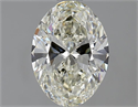Diamante Natural 1.30 quilates, Ovalado , Color J, claridad VS1 y certificado GIA