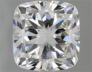 Foto Diamante Natural 2.01 quilates, Del cojín , Color H, claridad SI1 y certificado GIA de