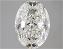 Diamante Natural 3.71 quilates, Ovalado , Color H, claridad VS2 y certificado GIA