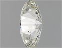 Natural Diamond 0.50 Carats, Oval with  Cut, L Color, SI2 Clarity and Certified by GIA