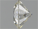 Natural Diamond 0.55 Carats, Round with Excellent Cut, I Color, SI2 Clarity and Certified by GIA