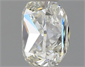 Diamante Natural 0.51 quilates, Del cojín , Color I, claridad VVS1 y certificado GIA