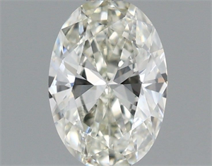 Picture of Natural Diamond 0.41 Carats, Oval with  Cut, H Color, VVS2 Clarity and Certified by IGI