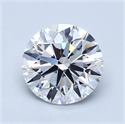 Diamante Natural 1.54 quilates, Redondo , Color D, claridad VS1 y certificado GIA