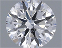 Diamante Natural 0.42 quilates, Redondo , Color D, claridad SI1 y certificado GIA
