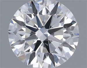 Foto Diamante Natural 0.42 quilates, Redondo , Color D, claridad SI1 y certificado GIA de