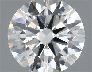 Picture of Natural Diamond 0.50 Carats, Round with Excellent Cut, J Color, SI2 Clarity and Certified by GIA