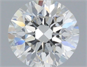 Natural Diamond 0.50 Carats, Round with Very Good Cut, H Color, SI2 Clarity and Certified by IGI