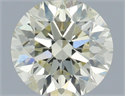 Diamante Natural 0.72 quilates, Redondo , Color L, claridad VS2 y certificado IGI